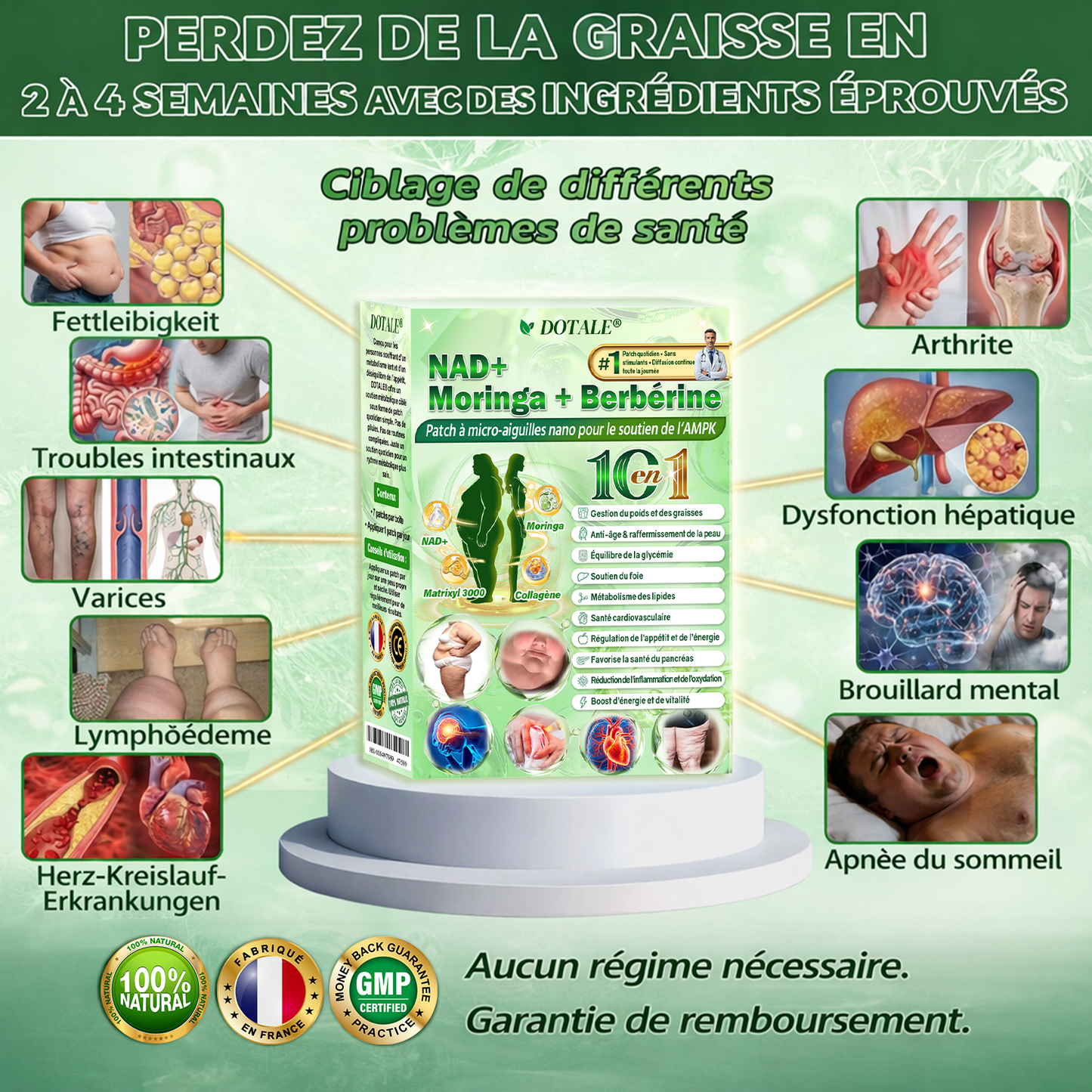 Félicitations ! Vous êtes notre 500e client aujourd’hui et vous bénéficiez d’une offre spéciale : un deuxième produit à -50 %! DOTALE®