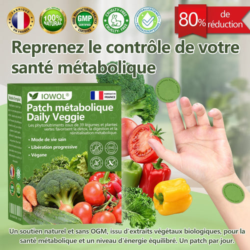 🥦𝐁𝐨𝐮𝐭𝐢𝐪𝐮𝐞 𝐎𝐟𝐟𝐢𝐜𝐢𝐞𝐥𝐥𝐞 | 𝐋𝐞 𝐩𝐚𝐭𝐜𝐡 𝐦é𝐭𝐚𝐛𝐨𝐥𝐢𝐪𝐮𝐞 𝐪𝐮𝐨𝐭𝐢𝐝𝐢𝐞𝐧 𝐚𝐮𝐱 𝐥é𝐠𝐮𝐦𝐞𝐬 𝐈𝐎𝐖𝐎𝐋® 𝐮𝐭𝐢𝐥𝐢𝐬𝐞 𝐝𝐞𝐬 𝐞𝐱𝐭𝐫𝐚𝐢𝐭𝐬 𝐛𝐢𝐨𝐥𝐨𝐠𝐢𝐪𝐮𝐞𝐬 𝐞𝐭 𝐝𝐞𝐬 𝐩𝐡𝐲𝐭𝐨𝐧𝐮𝐭𝐫𝐢𝐦𝐞𝐧𝐭𝐬 𝐢𝐬𝐬𝐮𝐬 𝐝𝐞 𝟑𝟗 𝐥é𝐠𝐮𝐦𝐞𝐬 + 𝐯𝐞𝐫𝐝𝐮𝐫𝐞𝐬 𝐩𝐨𝐮𝐫 𝐬𝐨𝐮𝐭𝐞𝐧𝐢𝐫 𝐥𝐚 𝐝é𝐭𝐨𝐱, 𝐥𝐚 𝐝𝐢𝐠𝐞𝐬𝐭𝐢𝐨𝐧, 𝐥𝐞 𝐦é𝐭𝐚𝐛𝐨𝐥𝐢𝐬𝐦𝐞 𝐞𝐭 𝐥’é𝐧𝐞𝐫𝐠𝐢𝐞 𝐚𝐮 𝐪𝐮𝐨𝐭𝐢𝐝𝐢𝐞𝐧.