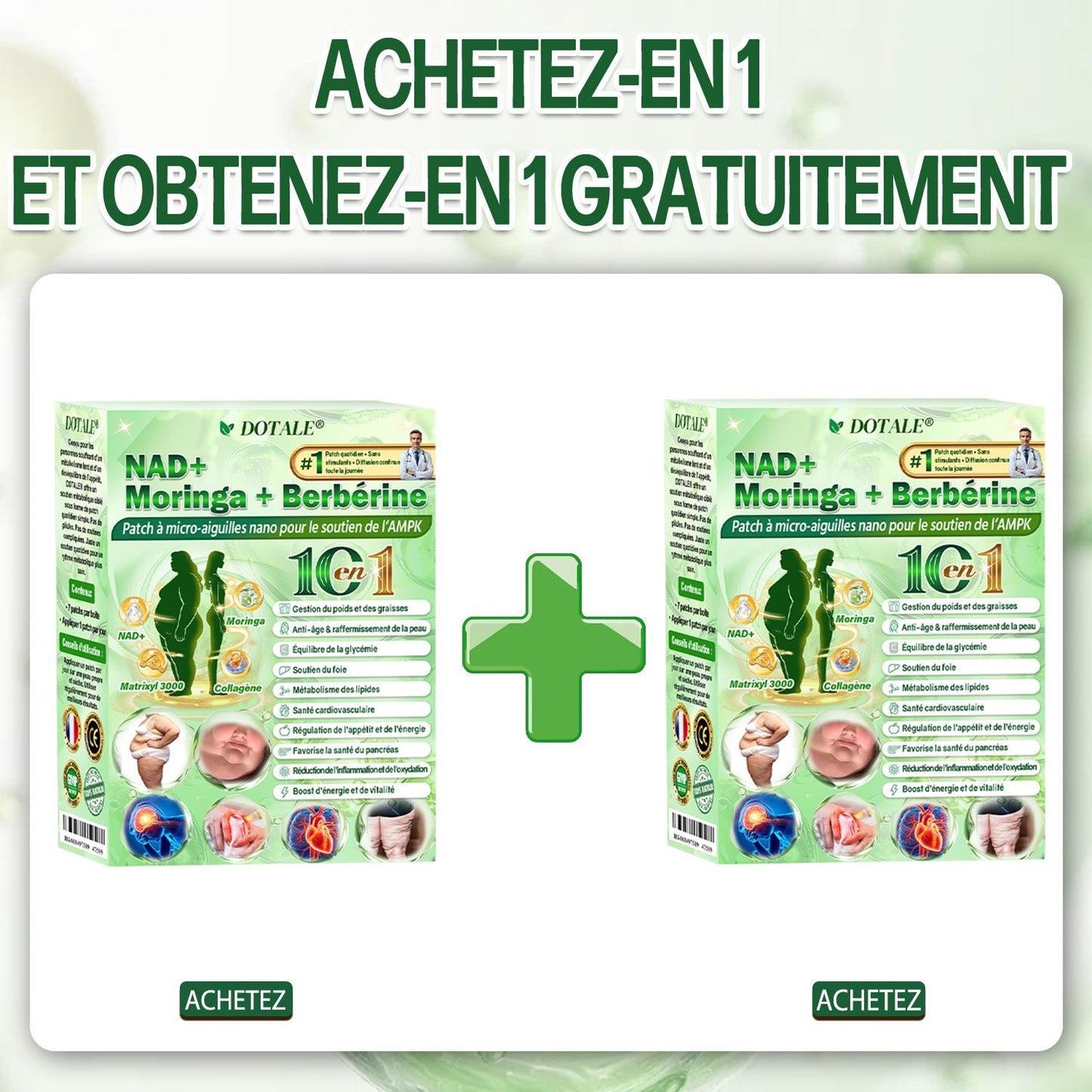 Un instant… avant de partir  Nous disposons actuellement d’un petit stock supplémentaire, non inclus dans notre offre habituelle.  👉 Ajoutez 1 DOTALE® supplémentaire avec jusqu’à -80 %