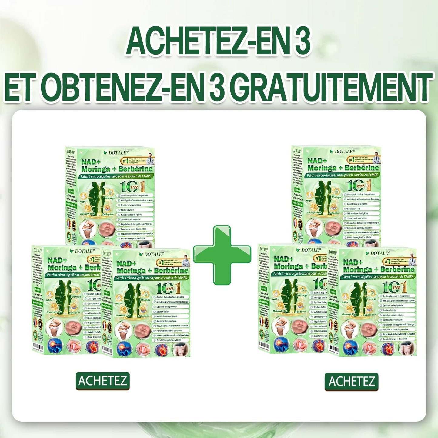 Un instant… avant de partir  Nous disposons actuellement d’un petit stock supplémentaire, non inclus dans notre offre habituelle.  👉 Ajoutez 1 DOTALE® supplémentaire avec jusqu’à -80 %