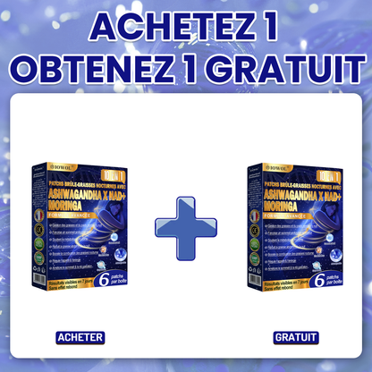 IOWOL® Patch brûle-graisse nocturne ! Zéro comprimé, zéro contrainte, zéro effort et 100 % de résultats.