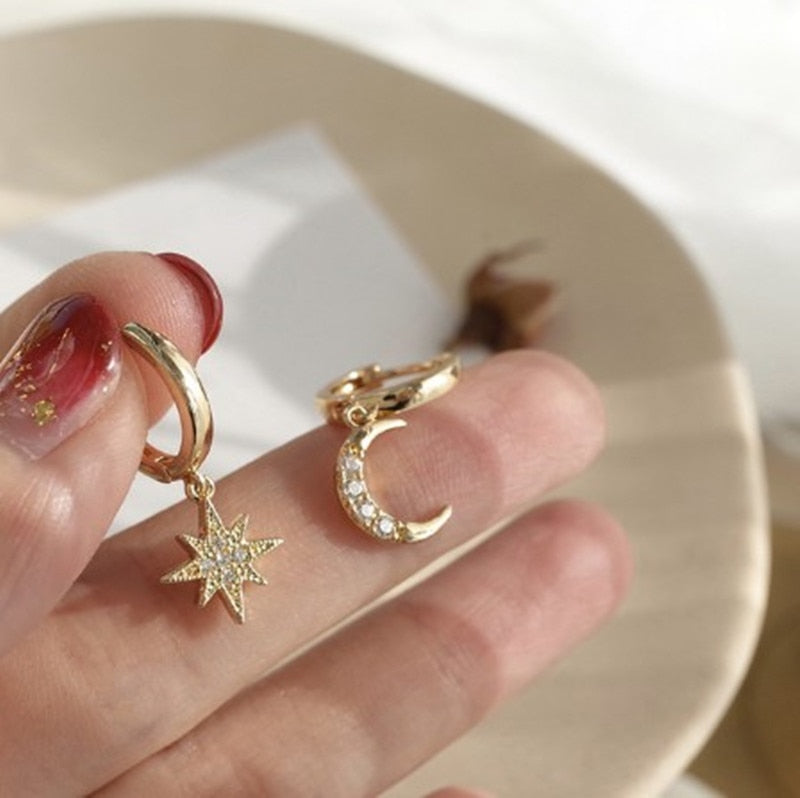 Autumn Winter New Brown Earrings Vintage Matte drop Earrings for women Metal Fashion Statement Dangle Earring 2026 Trend Jewelry